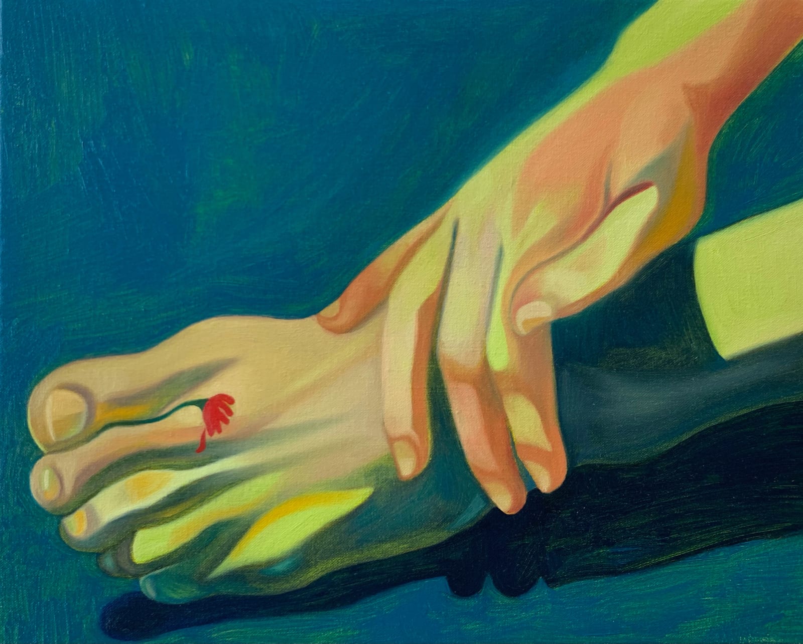 Ines Longevial, Christ foot, 2021