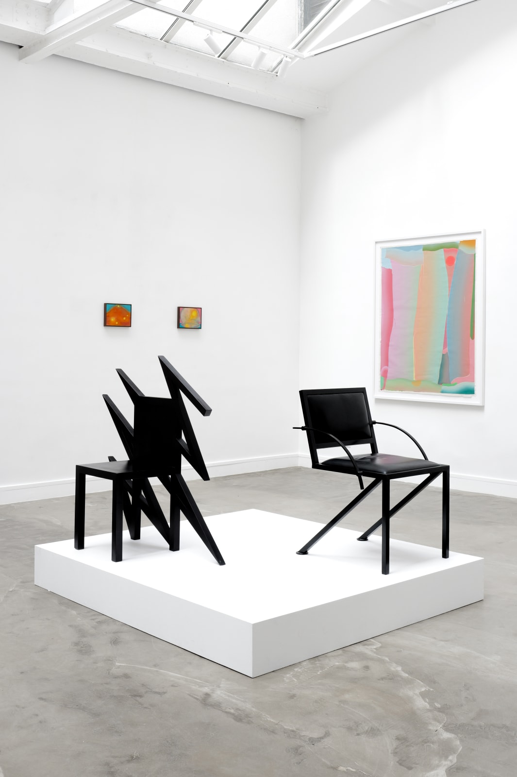 Paolo Pallucco, 100 sedie in una notte, Sedia 6- Sedia da temporale fulminata alle spalle, 1990