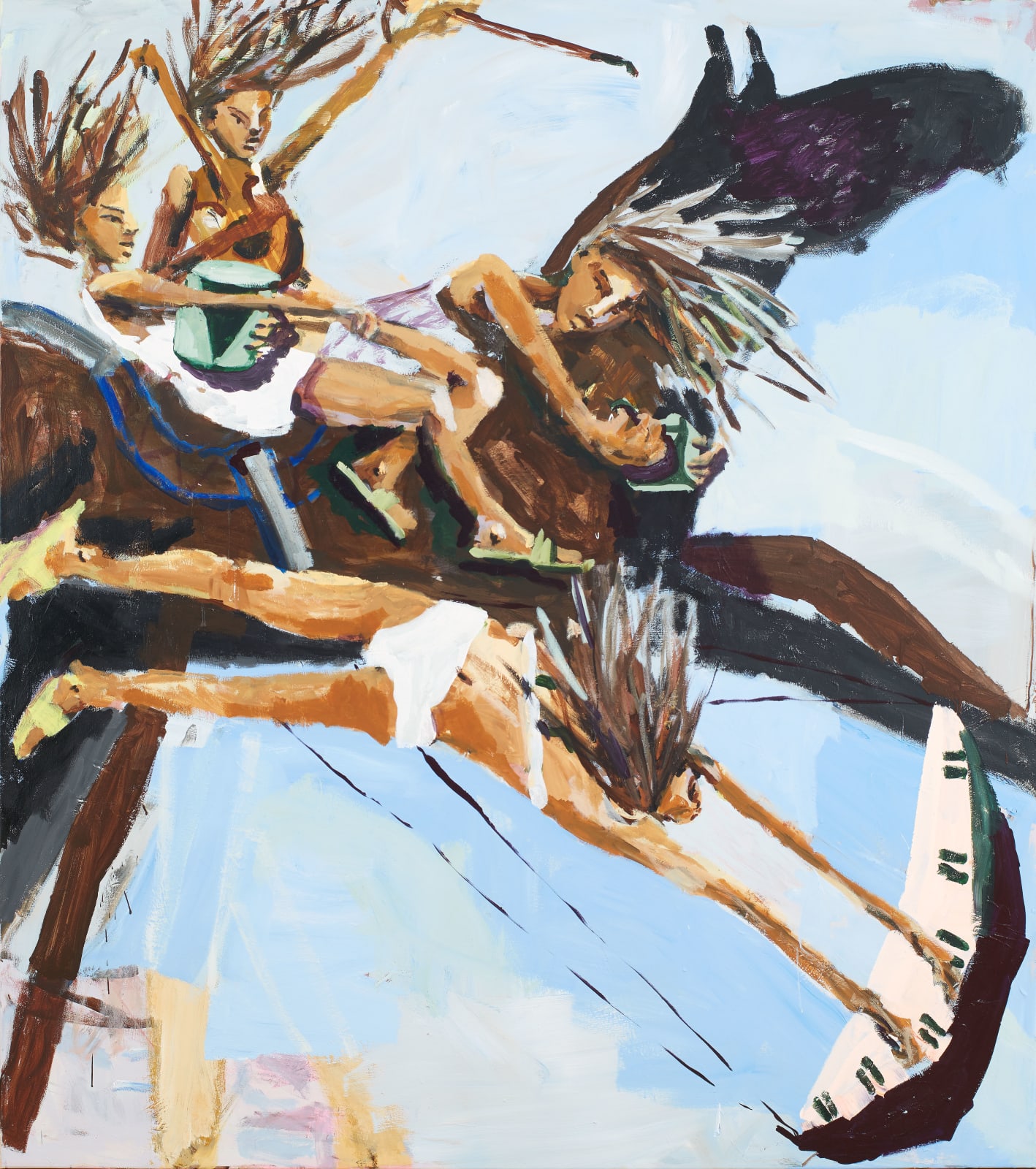 Mie Olise Kjærgaard, Flying piano, Riding drums, 2025