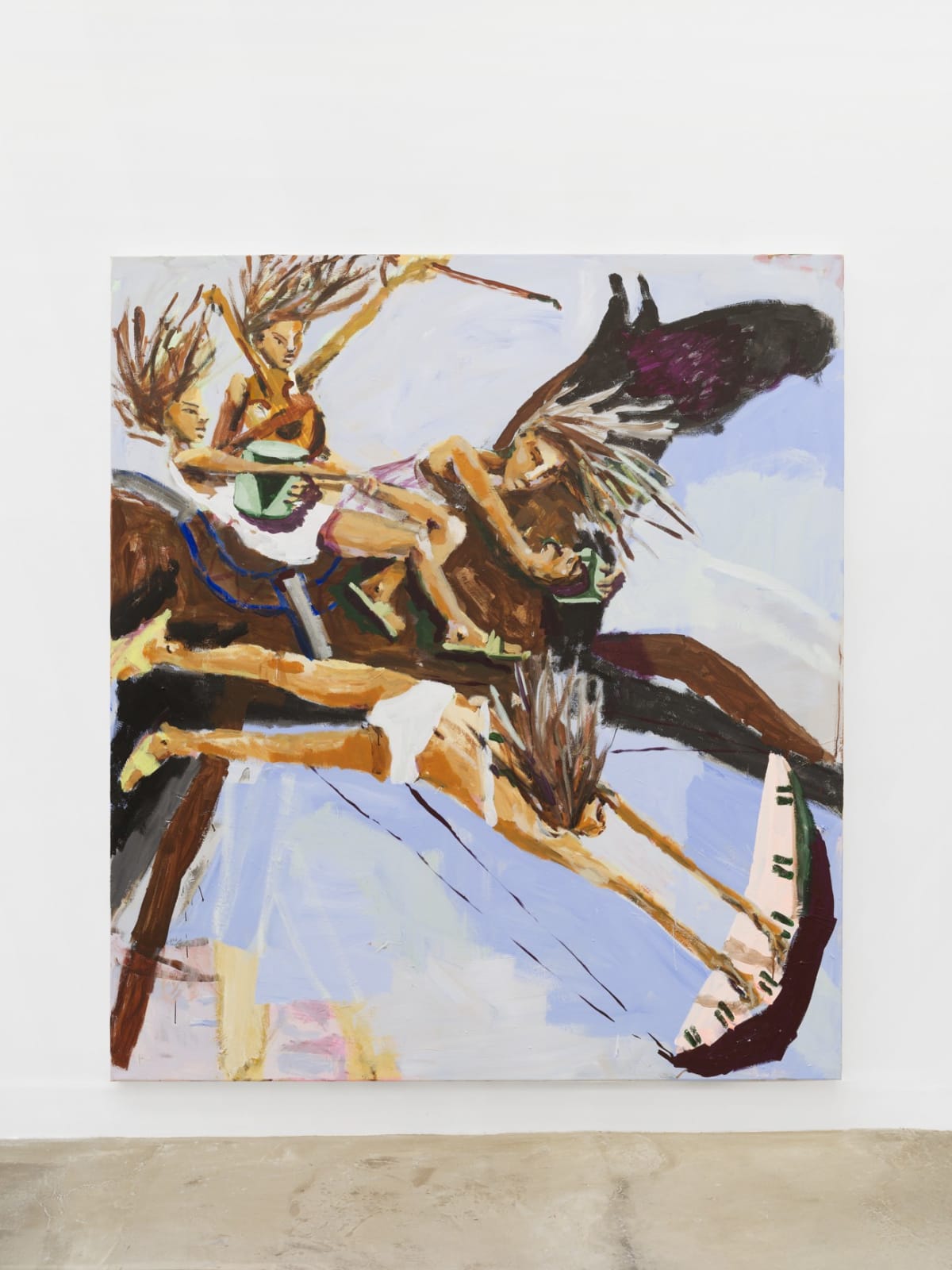 Mie Olise Kjærgaard, Flying piano, Riding drums, 2025