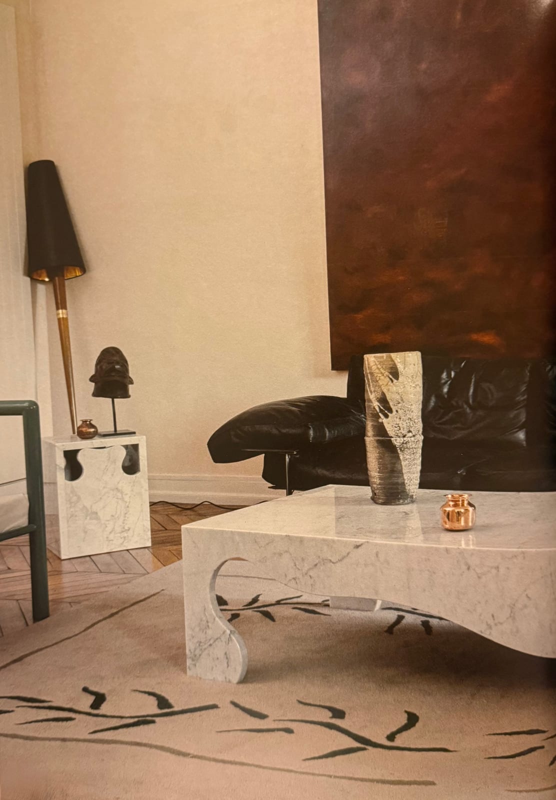 Philippe Starck, Lampadaire Soudain le sol trembla, Ca. 1981