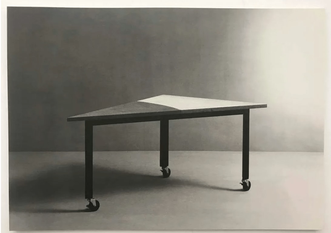 Rei Kawakubo, Comme des Garçons n°4, table/console, Ca. 1986