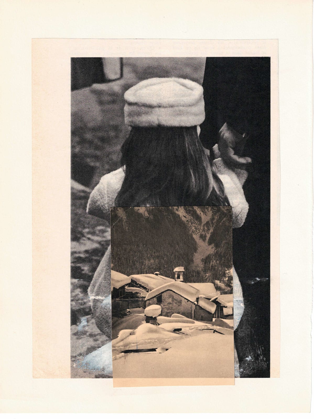 Audrey Guttman, Juliette à la neige, 2021
