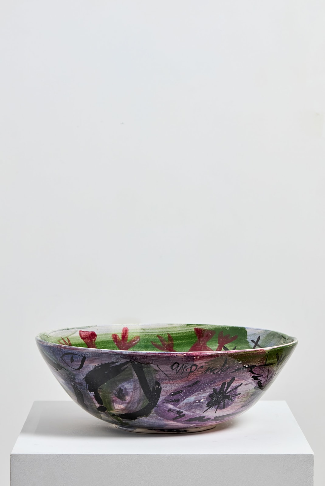 A.R. Penck, Weltenschale (world bowl), 1996