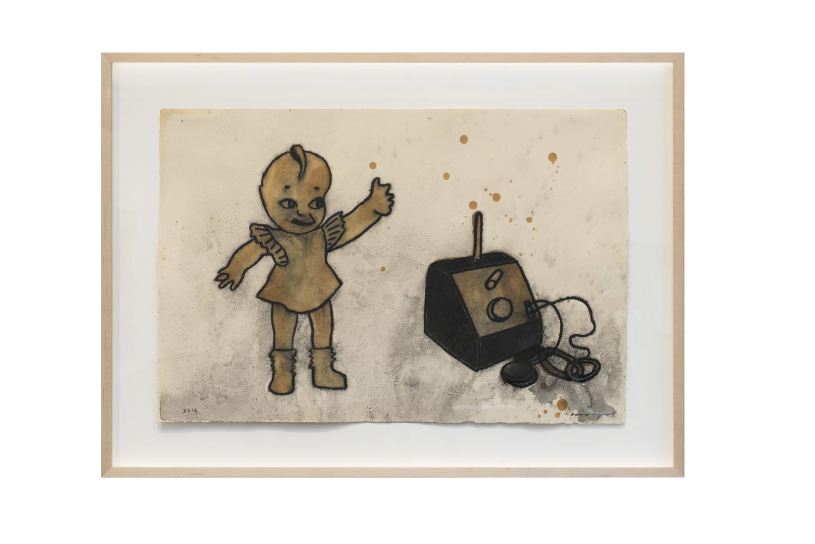 David Lynch, Kewpie Doll and Crystal Set, 2012