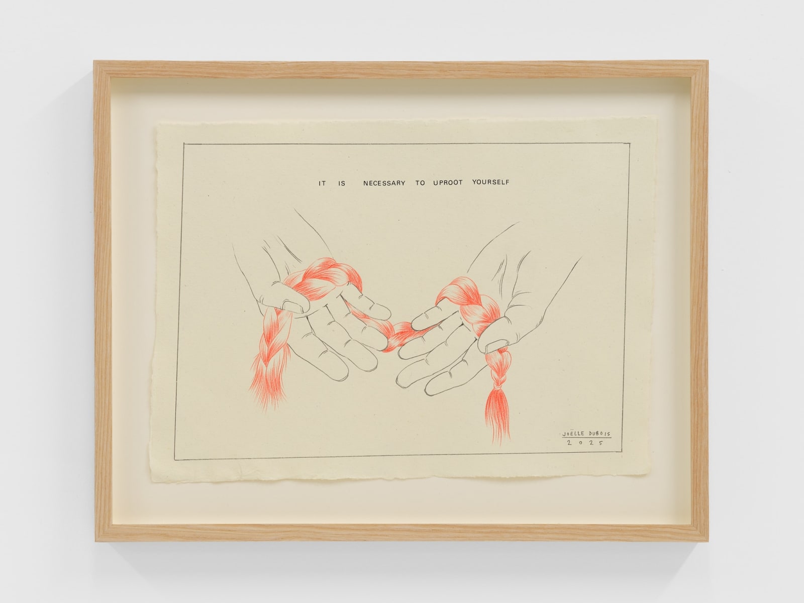 Joëlle Dubois, Mourning in Forgetfulness, 2025