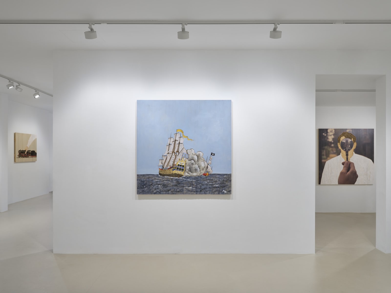 Stephan Balkenhol, Relief Seeschlacht, 2023