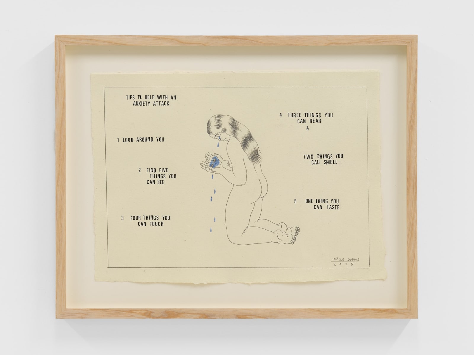 Joëlle Dubois, Mourning in Forgetfulness, 2025