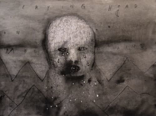 David Lynch, Crying Head on Mountains, 2012