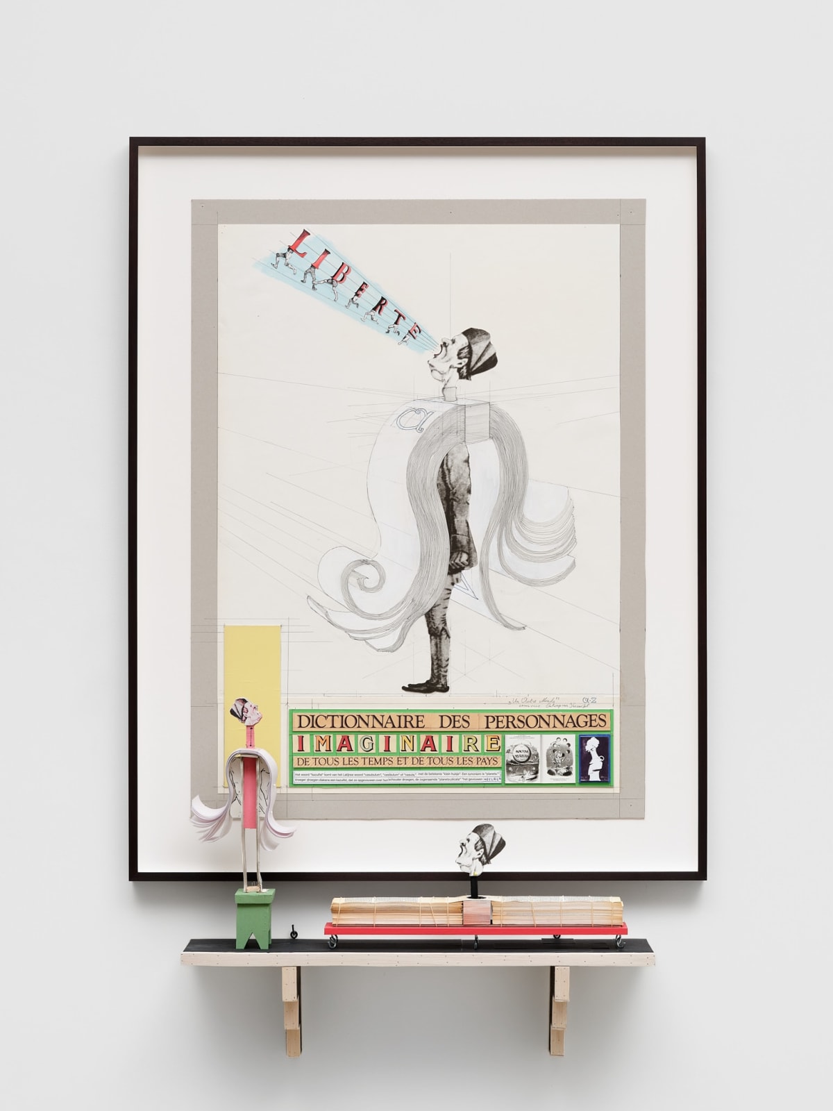 Patrick Van Caeckenbergh, Un Autre Monde - Ontwerp + maquette voor Kazuifel - 4 jaargetijden, 2024