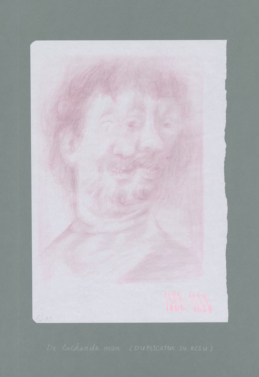 Elly Strik, De lachende man (DUPLICATUR IN RISU), 2023