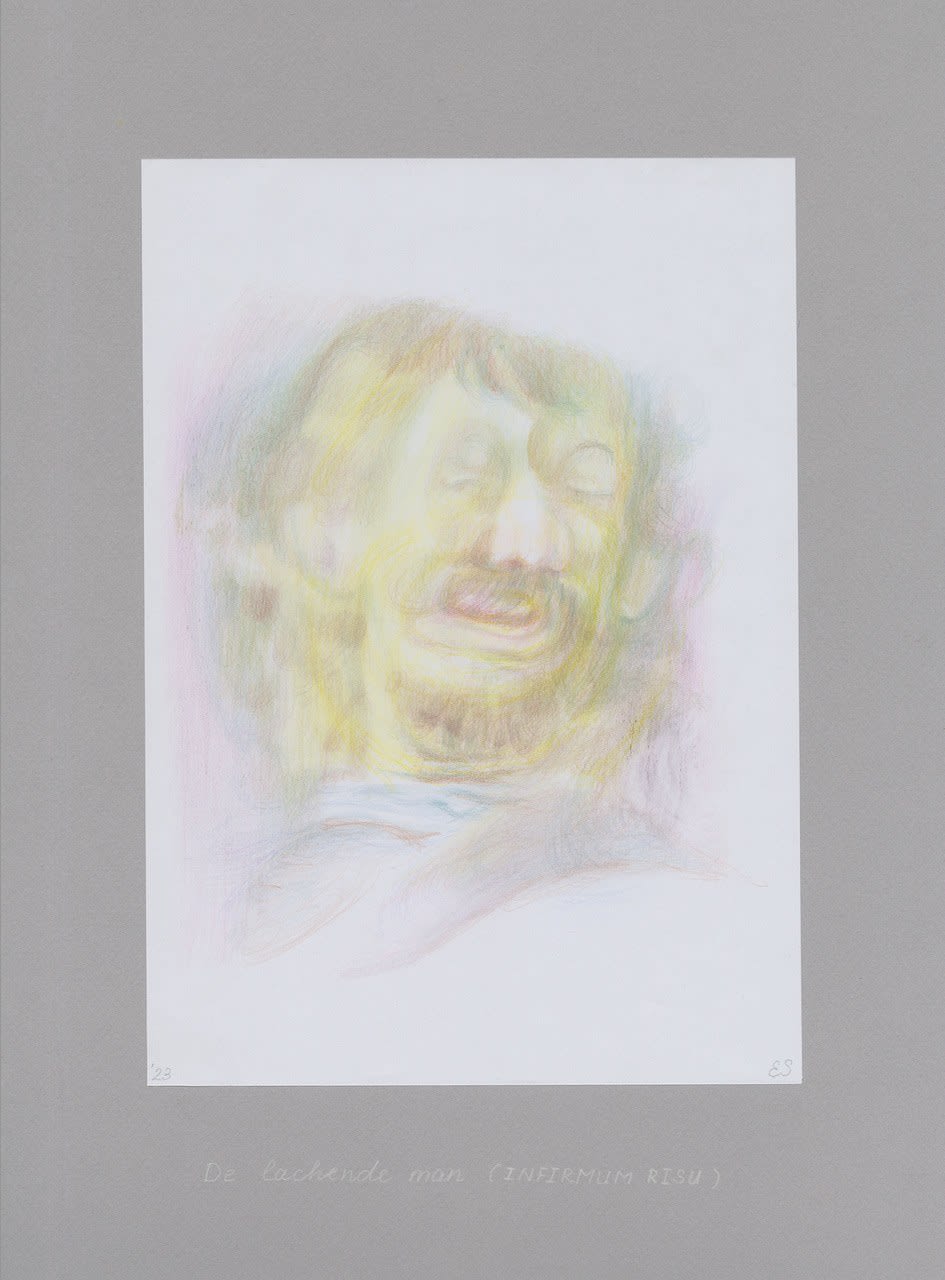 Elly Strik, De lachende man (INFIRMUM RISU), 2023