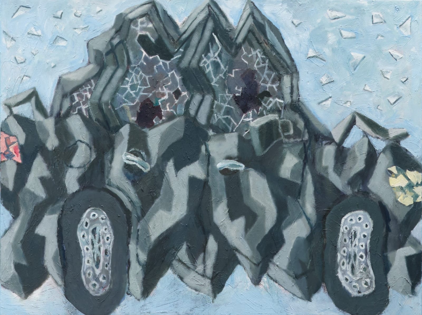 Floris Van Look, Crash Study Black, 2024