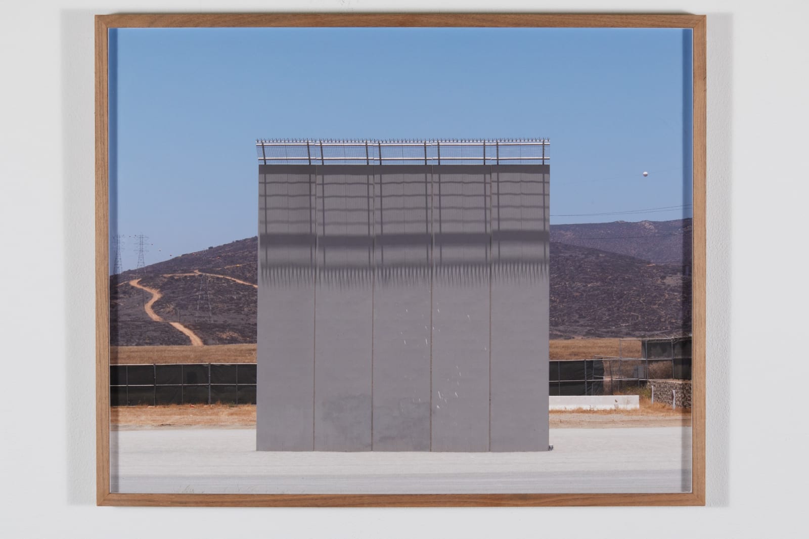 Elaine Byrne, Trump Prototype Walls VI, Mexico , 2018