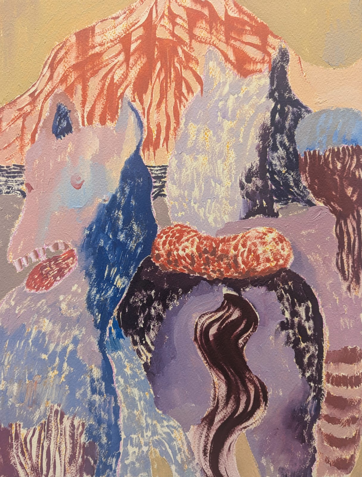Eleanor McCaughey, His anger was arising, 2025