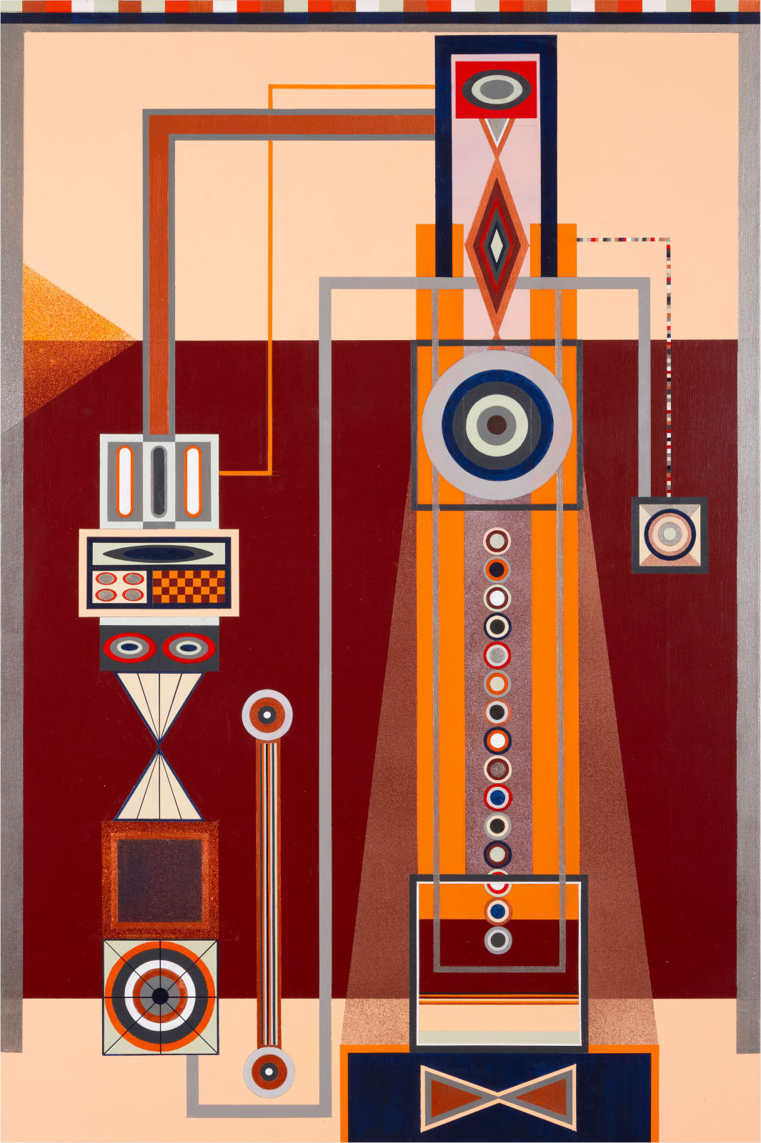 Dannielle Tegeder, Mechanical concealed daybreak with half light engines and conjuring lines of automatic galaxy and Light through Murky Routes of Diamond Quiet Mechanisms , 2024