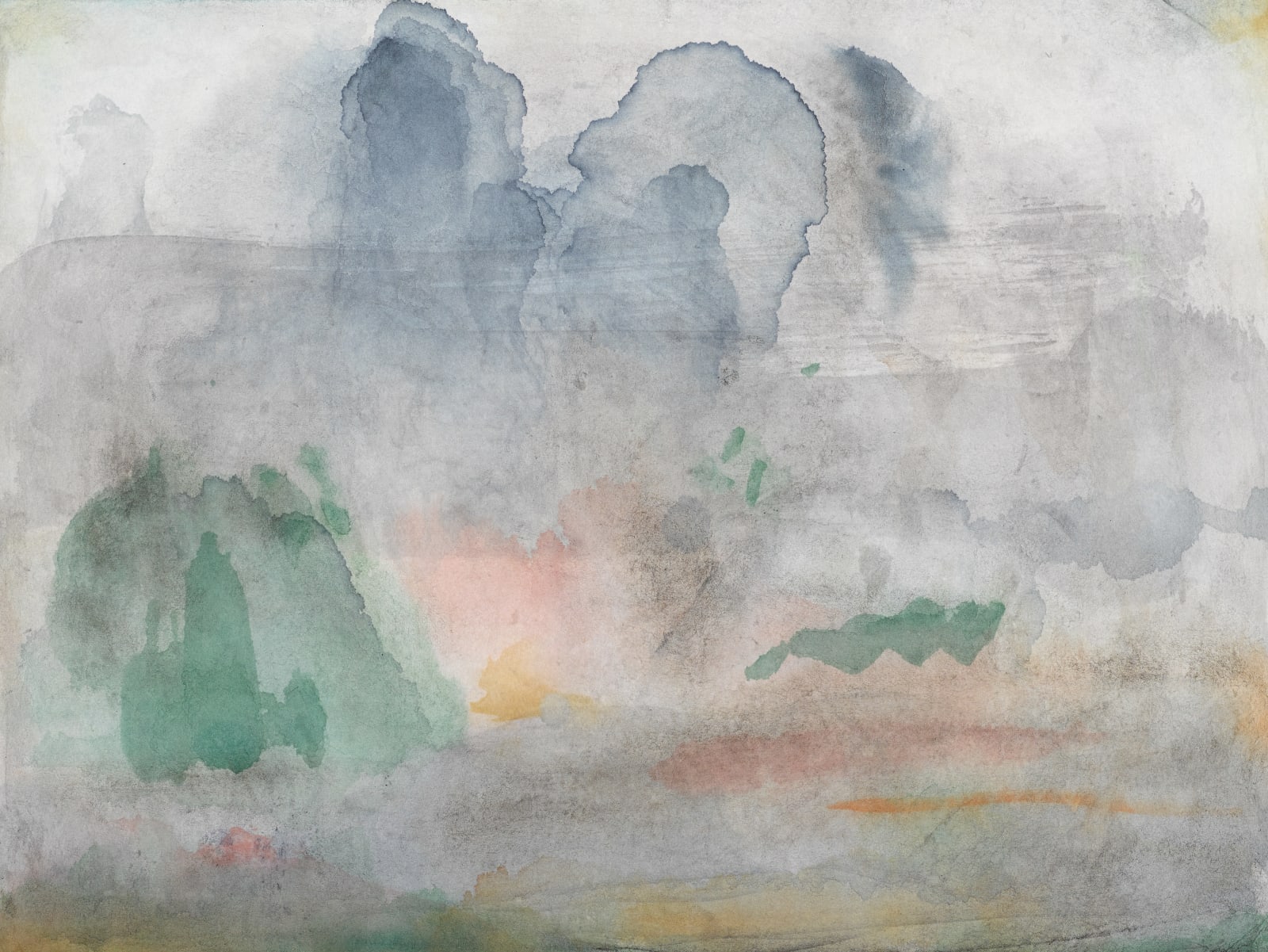 Robert Armstrong, Peachy Landscape, 2019