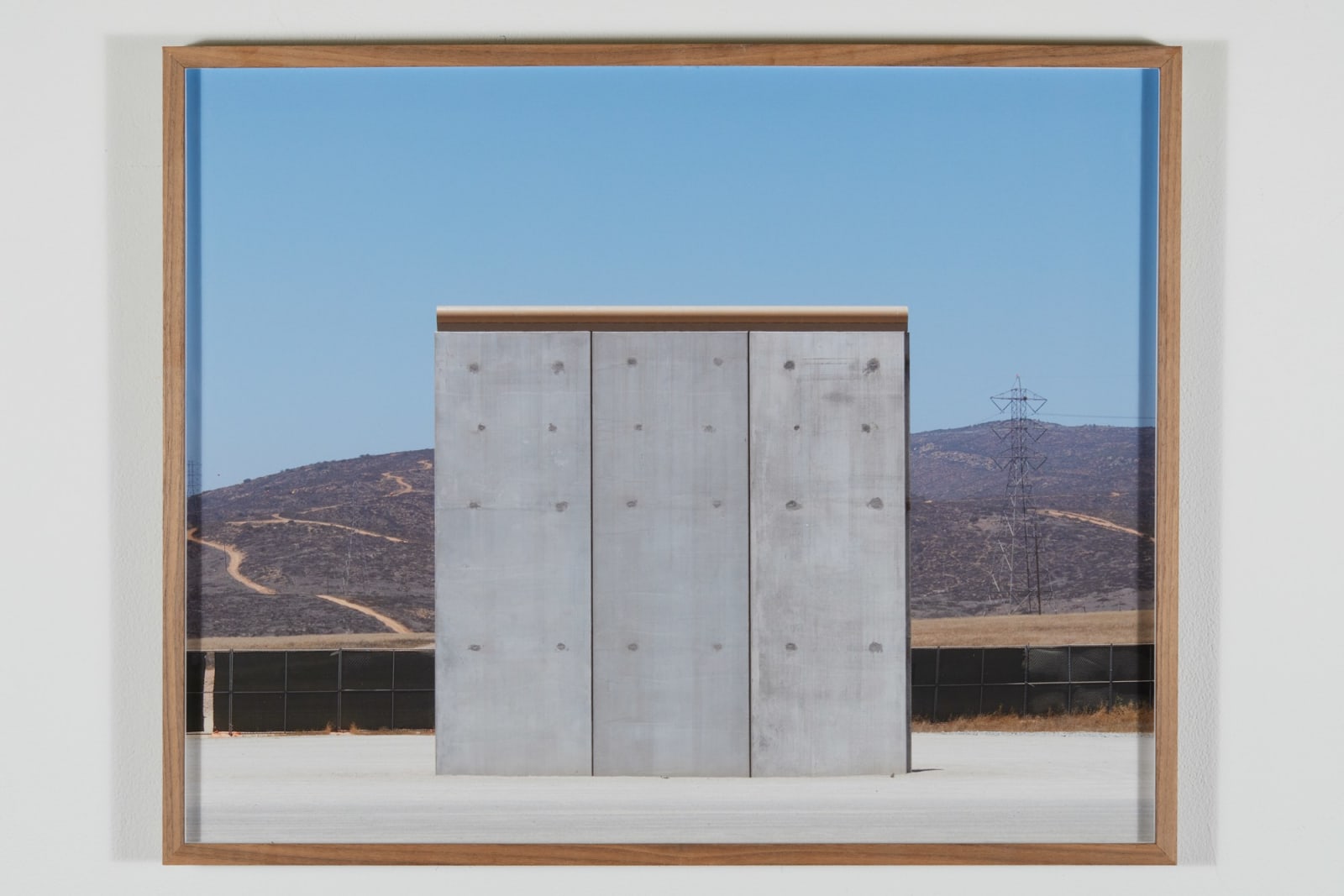 Elaine Byrne, Trump Prototype Walls II, Mexico , 2018