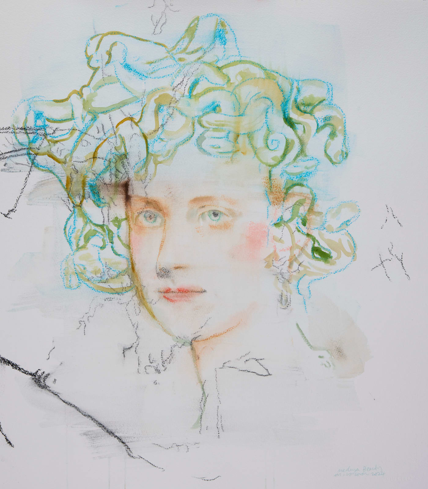 Margaret Corcoran, Medusa beauty, 2024
