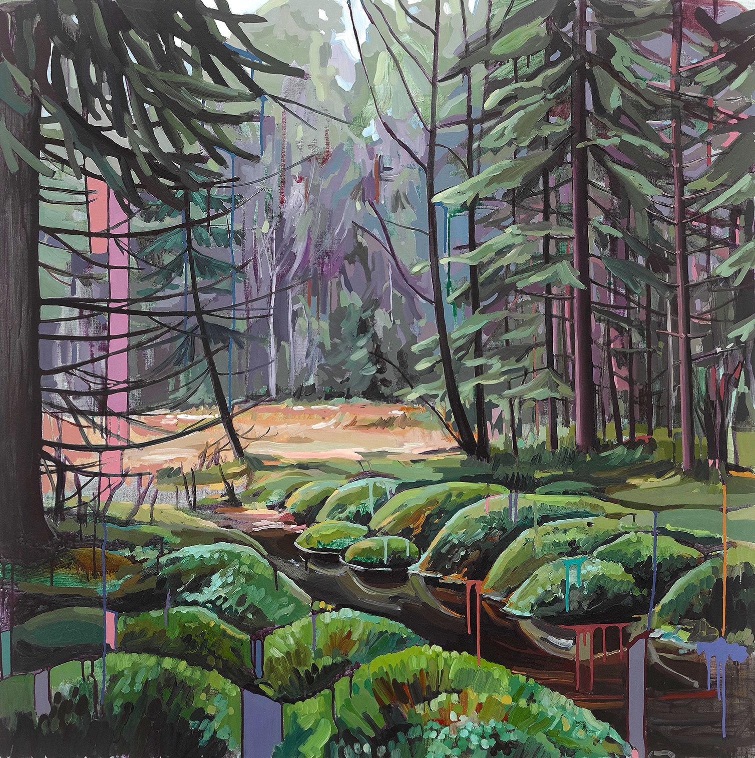 Cecilia Danell, The Drenched Forest, 2019