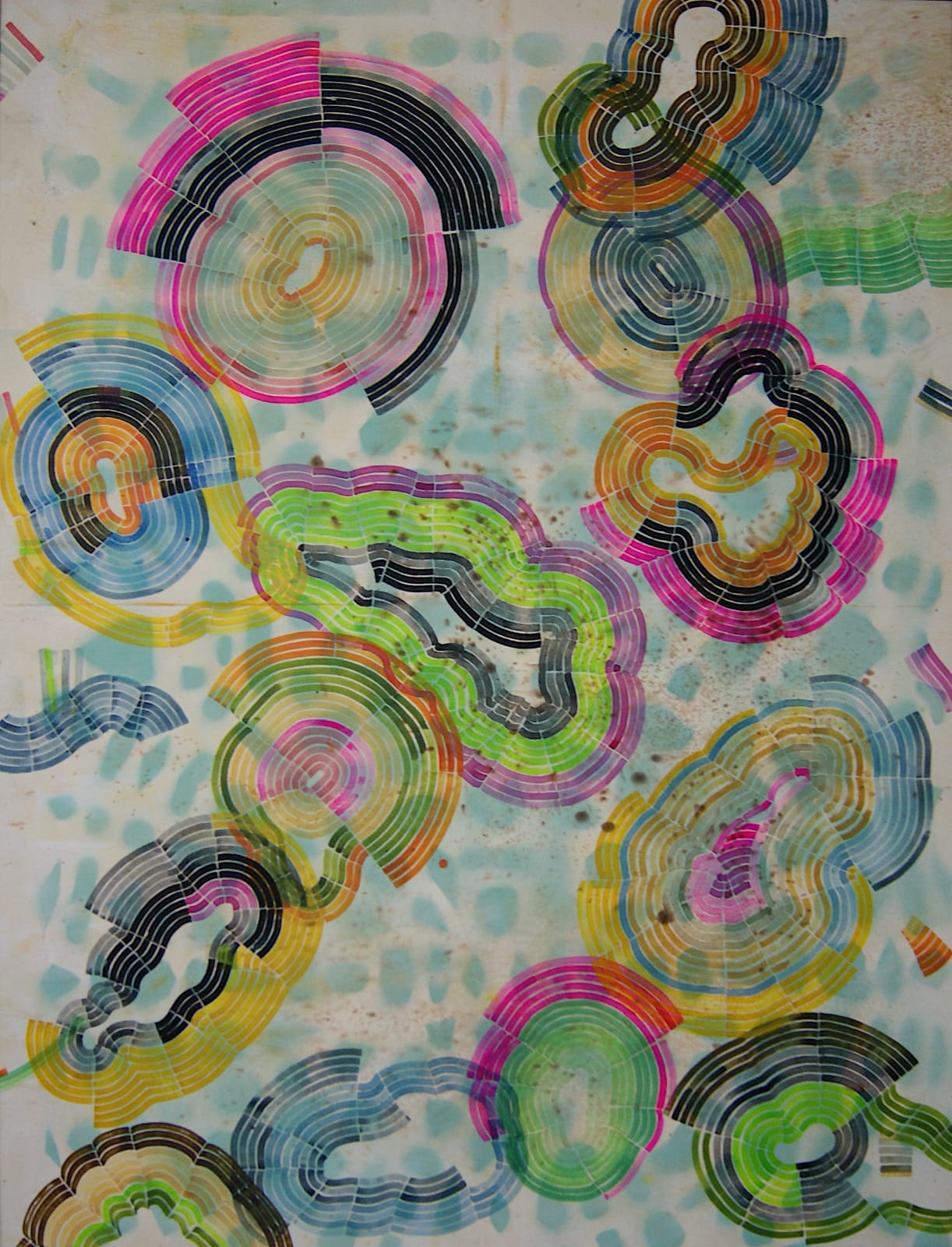 Vanessa Donoso López, Archeological layering VI, 2023