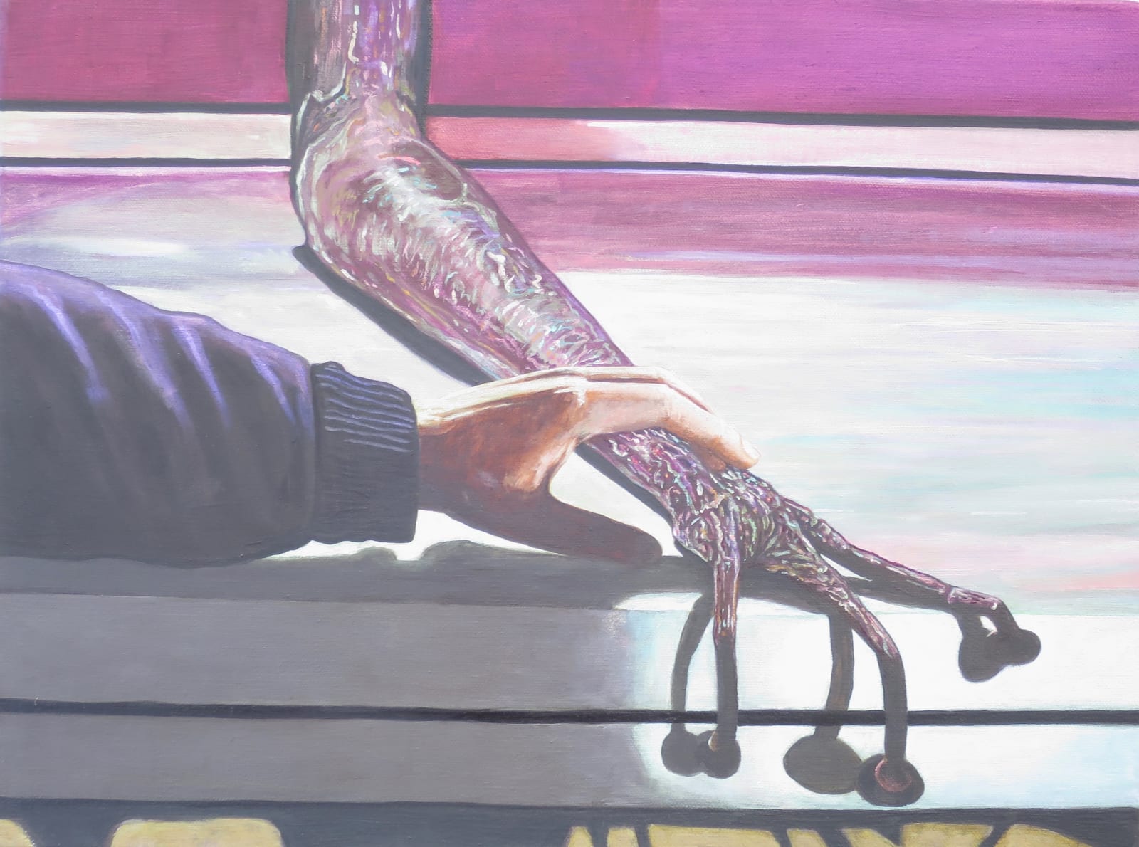 Stephen Loughman, A wave of Fear, 2018