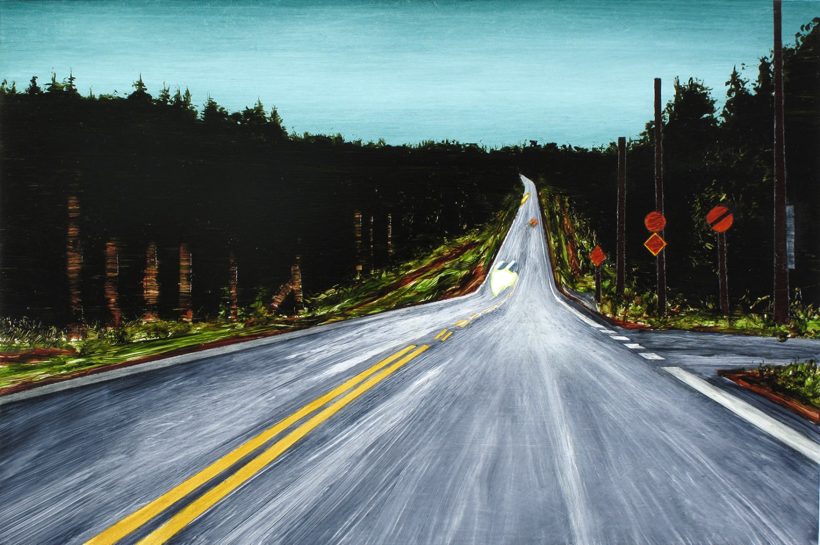 Oliver Comerford, Facing North VI (summer-version), 2012
