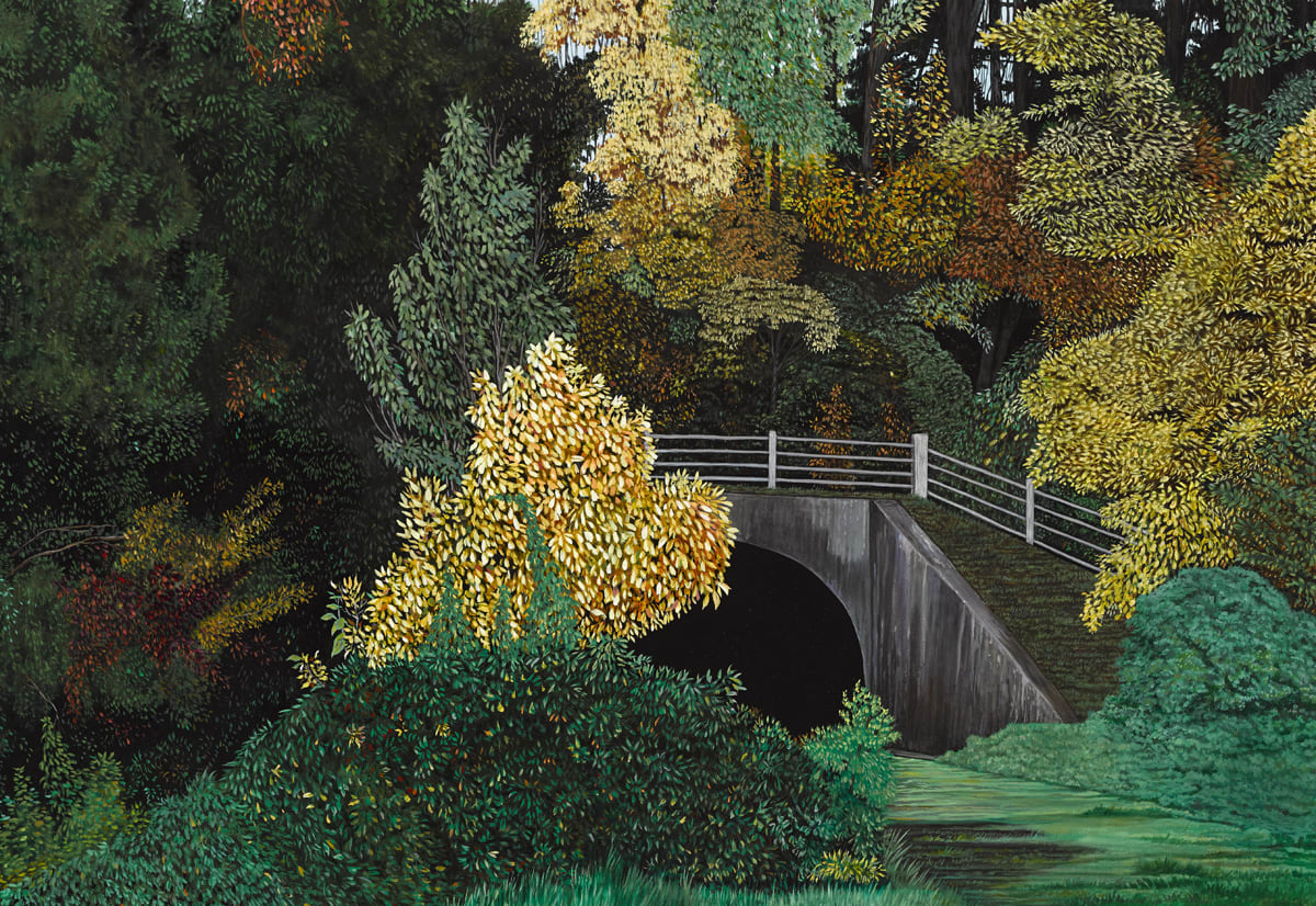 Stephen Loughman, Tunnels of Secrets, after Mrs. J. Clifford, Sutton Courtenay W.I.,, 2016