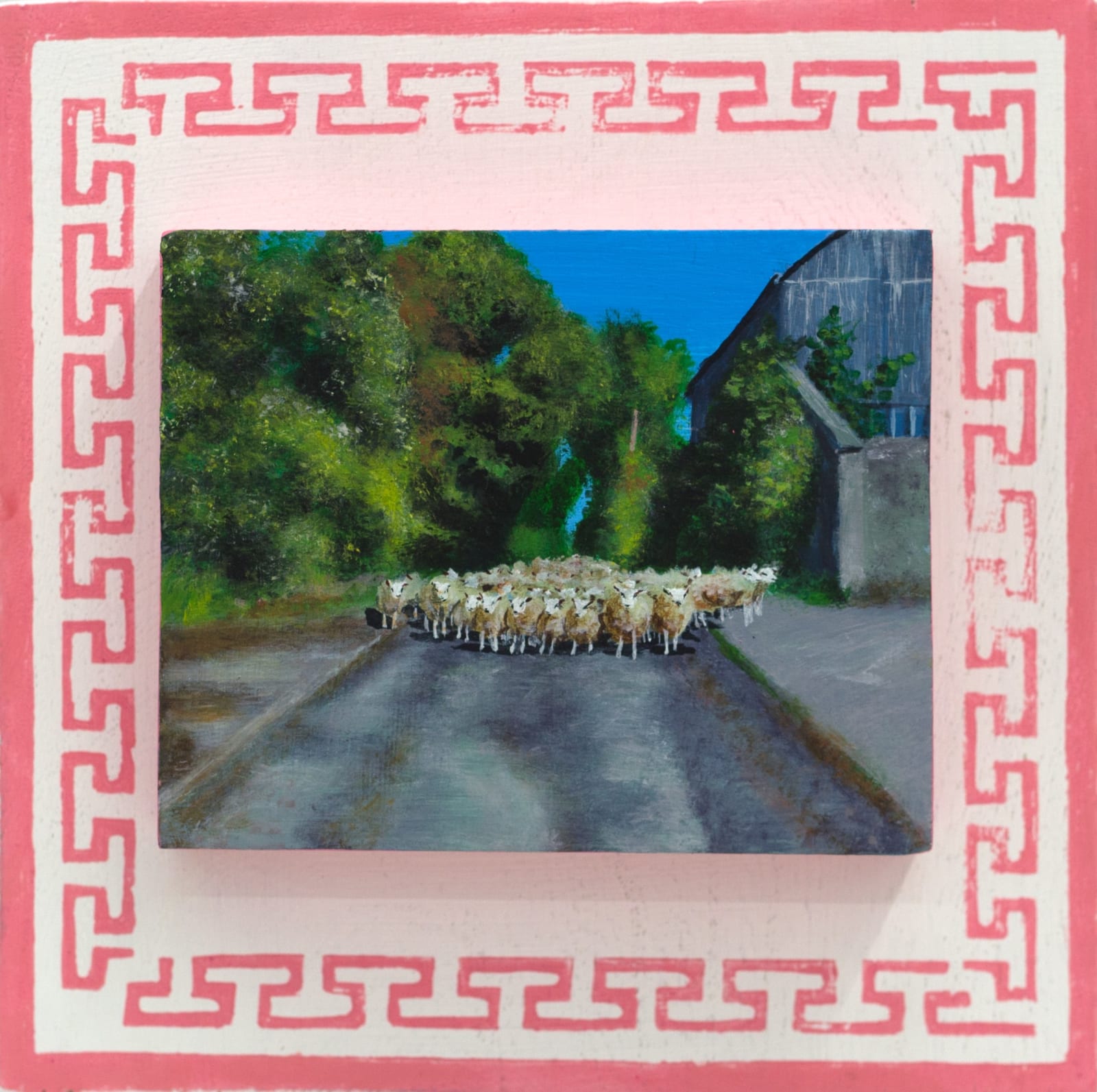 Emily Miller, My eyes were formed there 2D, 2023