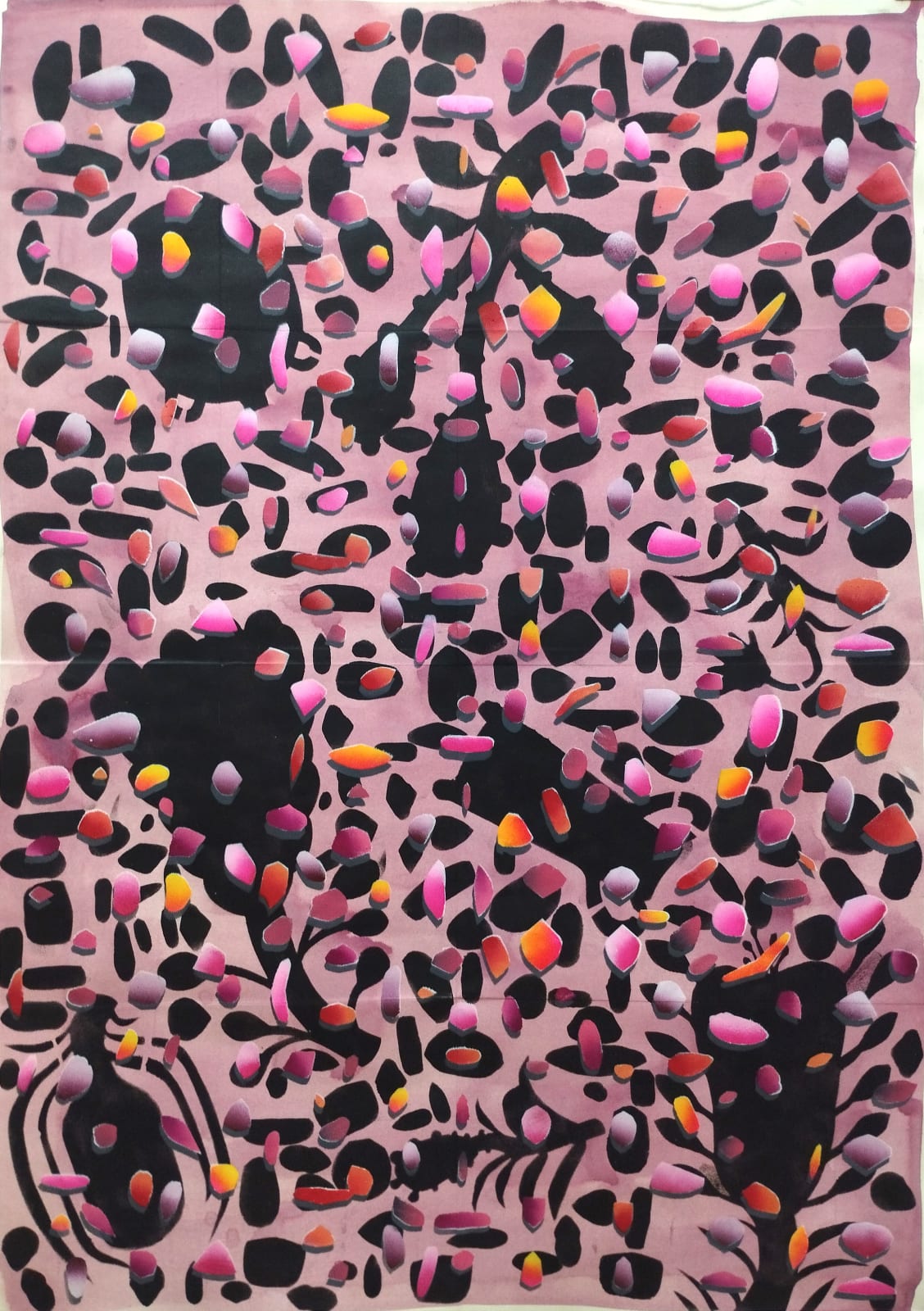 Vanessa Donoso López, Archeological layering III, 2023
