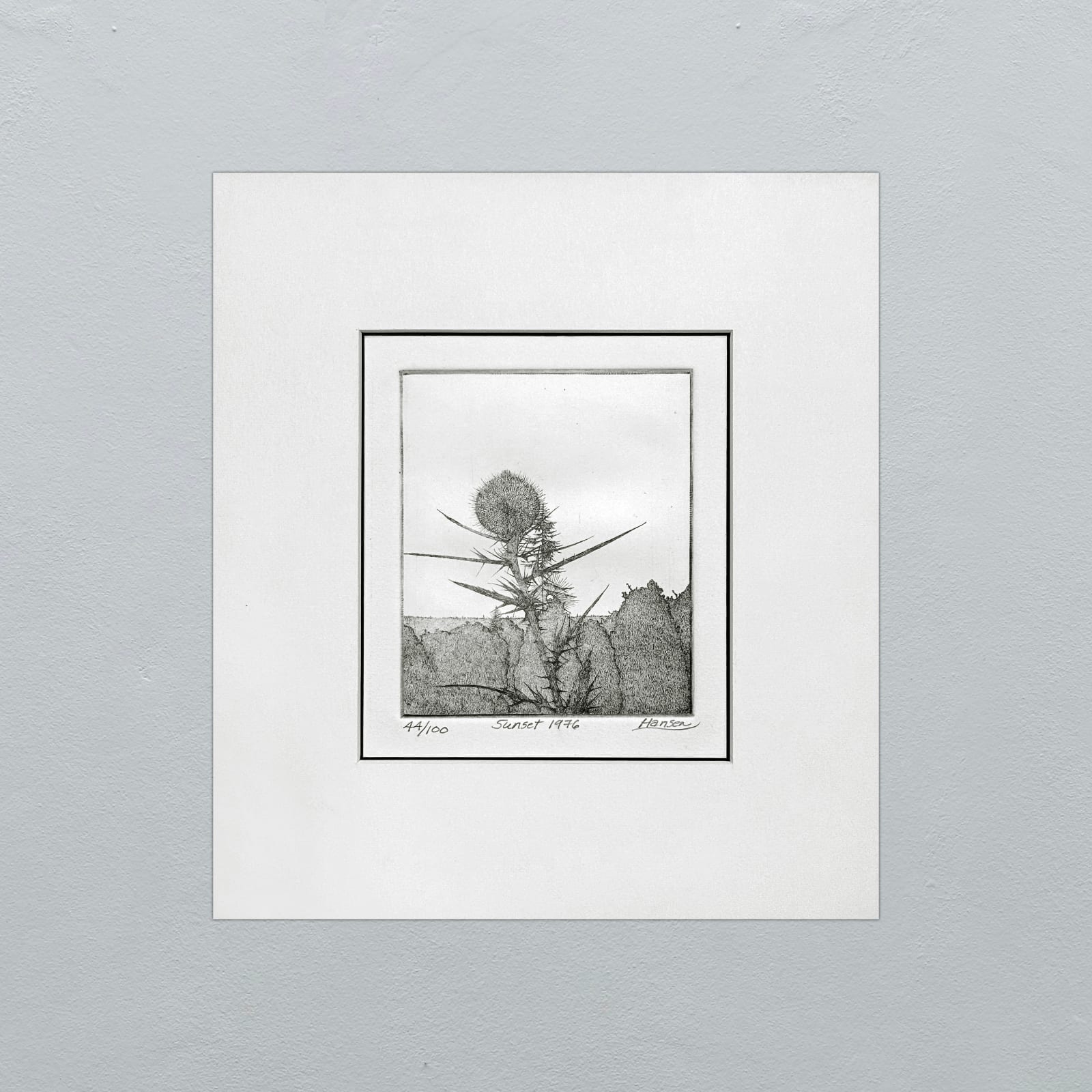 Art Hansen, Sunset 1976 - 44/100