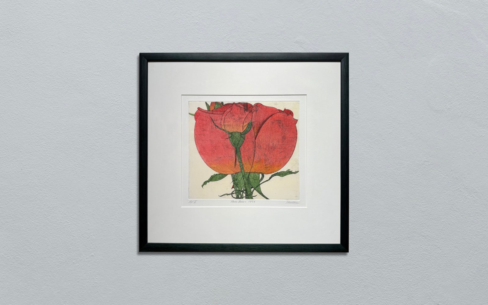 Art Hansen, ART HANSEN THREE ROSES 1997