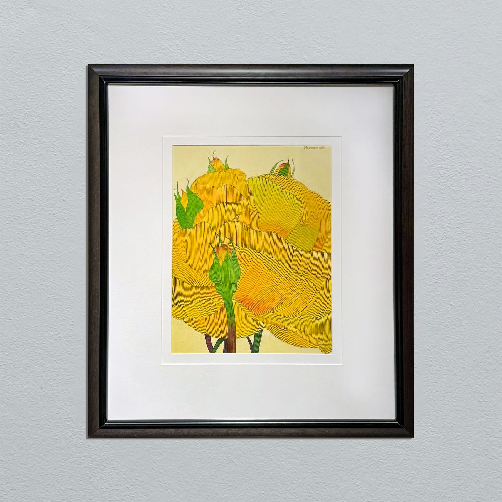 Art Hansen, YELLOW ROSES -08