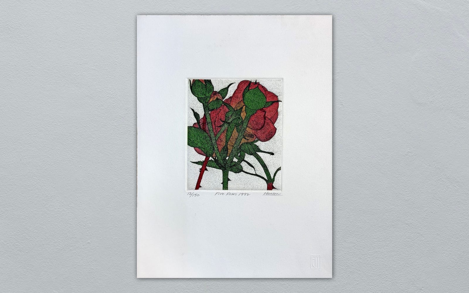 Art Hansen, ART HANSEN FIVE ROSES 1992