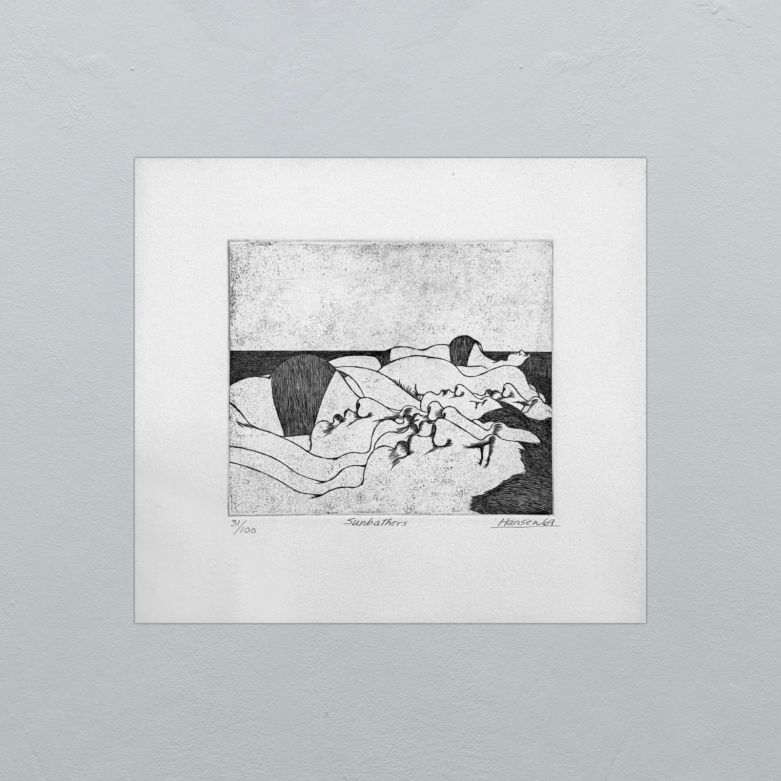 Art Hansen, Sunbathers -69 - 31/100