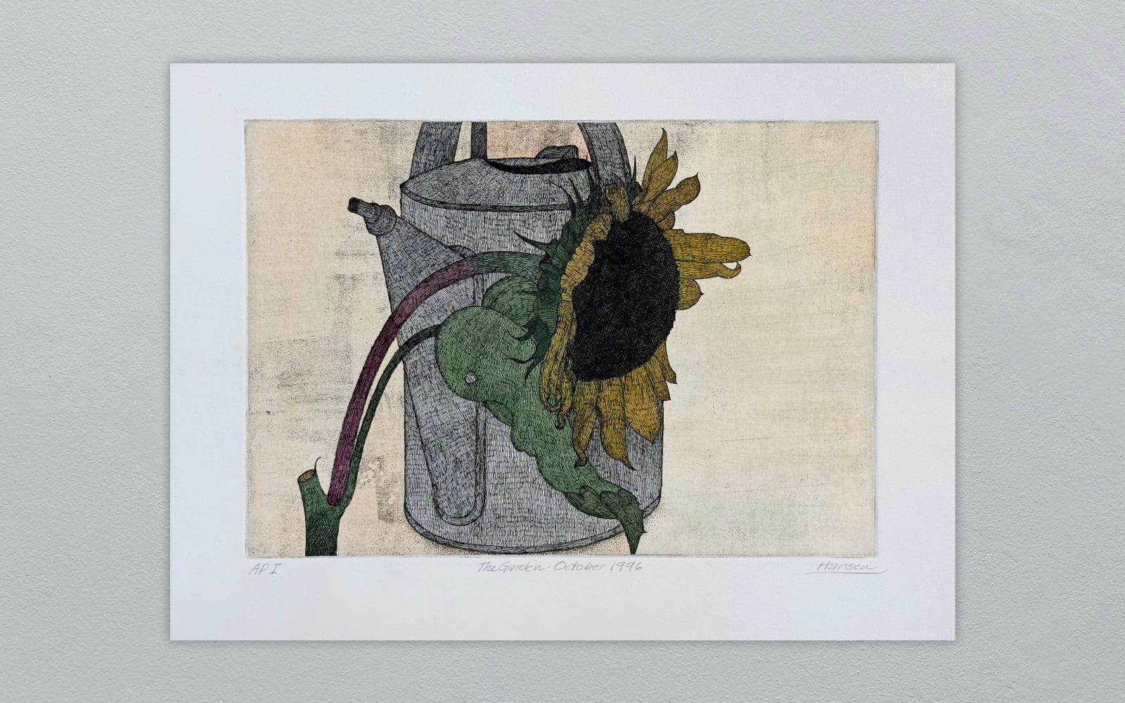 Art Hansen, The Garden - October 1996 - API