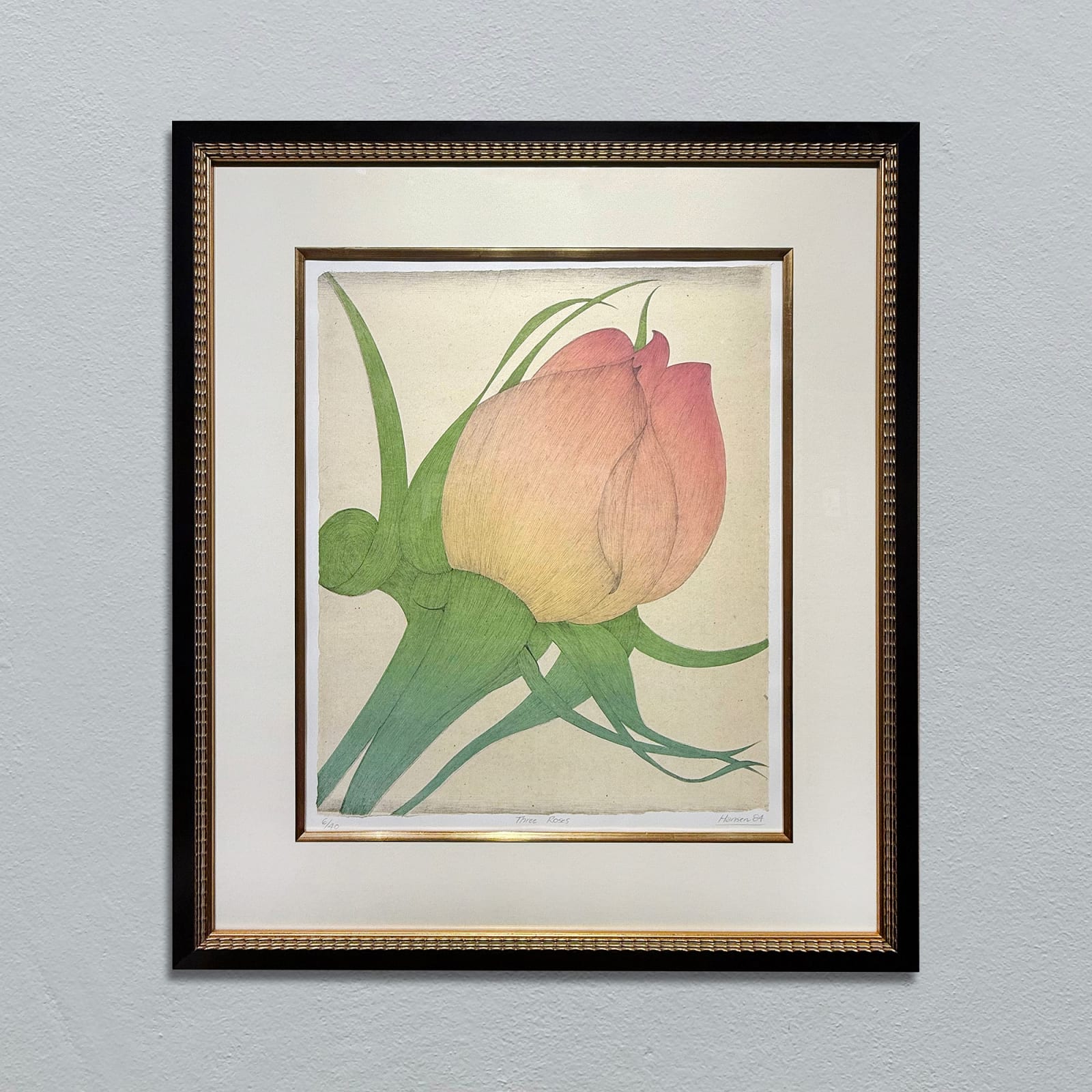 Art Hansen, THREE ROSES - 84 - 6/40