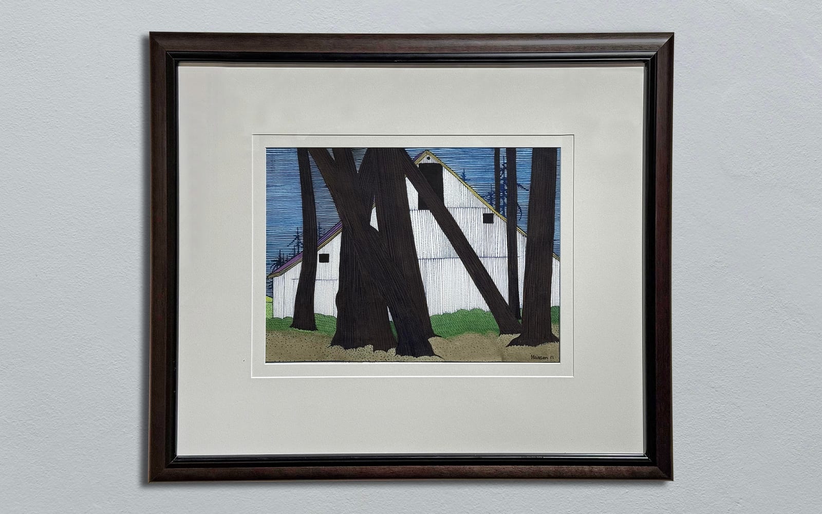 Art Hansen, ART HANSEN, HANSEN WHITE BARN