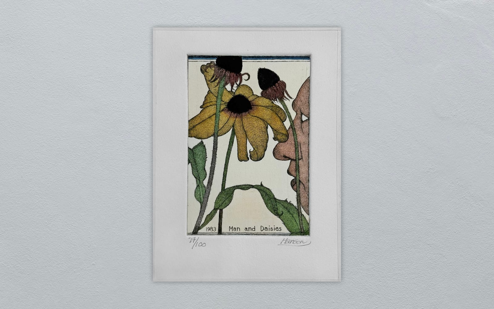 Art Hansen, ART HANSEN MAN AND DAISIES