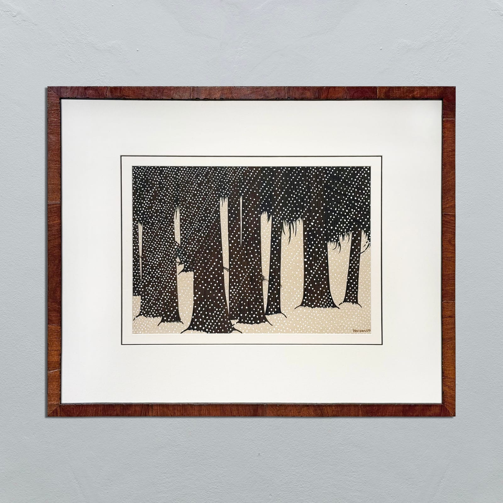 Art Hansen, Winter Snowstorm - 09