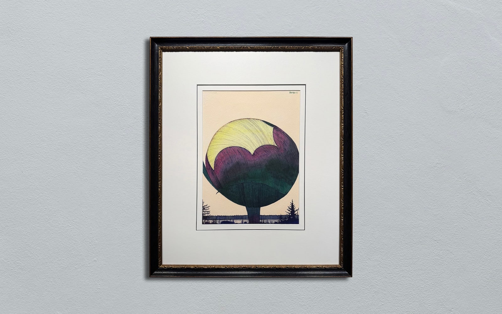 Art Hansen, Peony Landscape - 2011