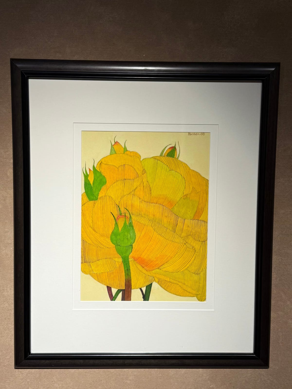 Art Hansen, ART HANSEN, YELLOW ROSES