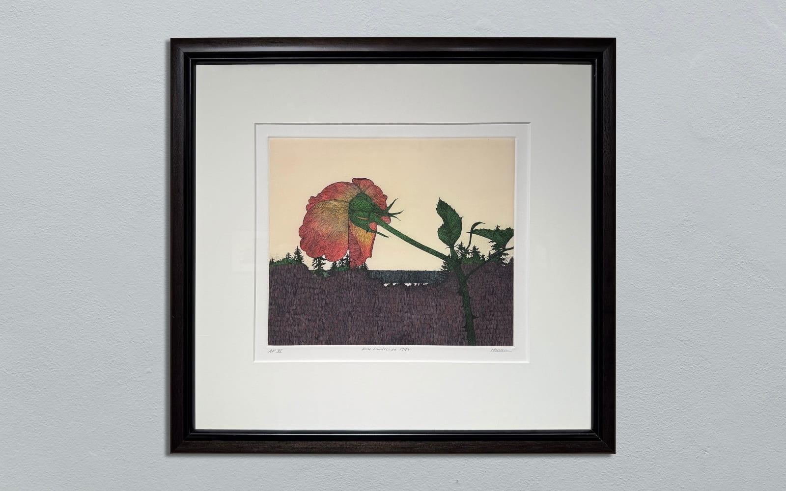 Art Hansen, ART HANSEN ROSE LANDSCAPE 1992, APXI