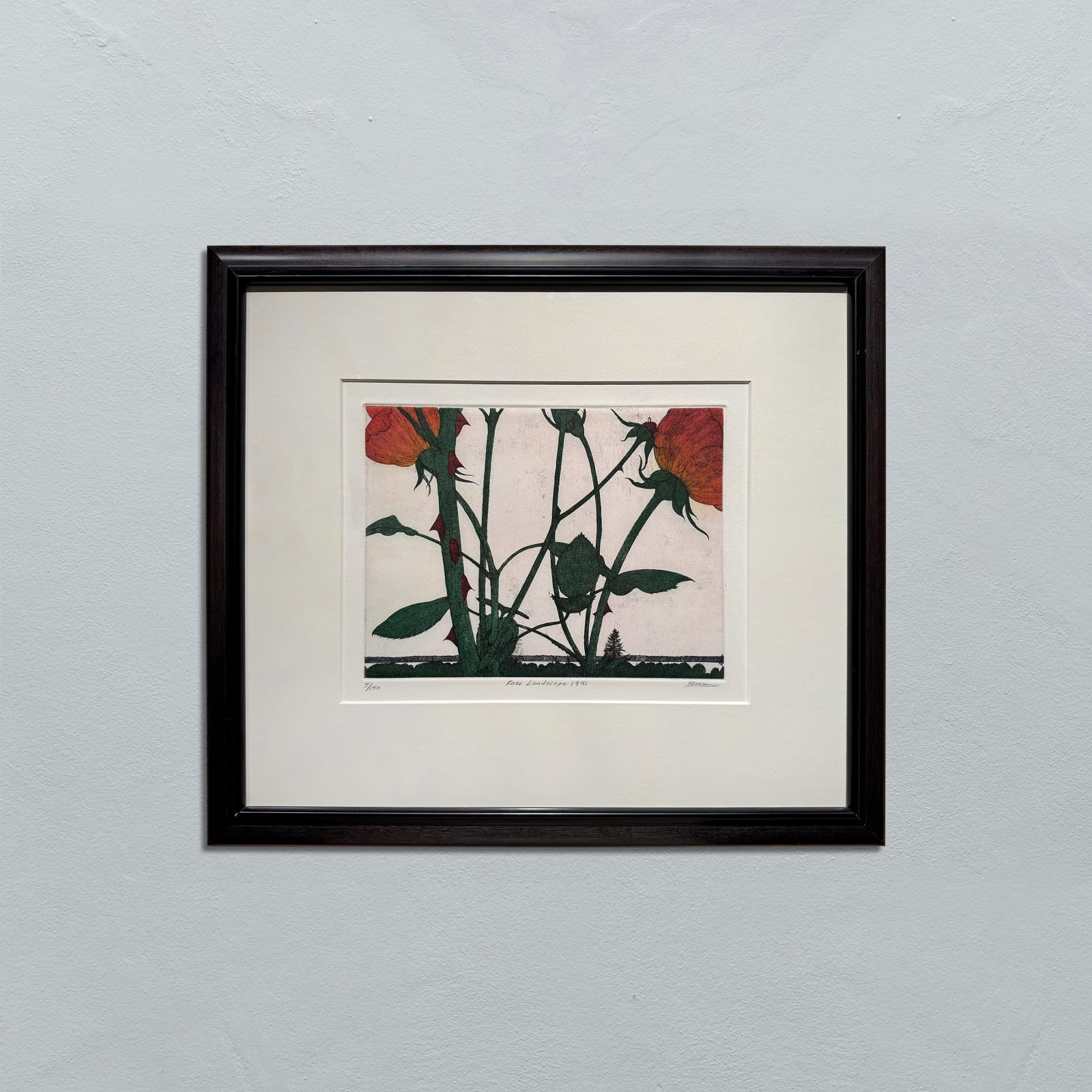 Art Hansen, Rose Landscape - 1991 - 5/150