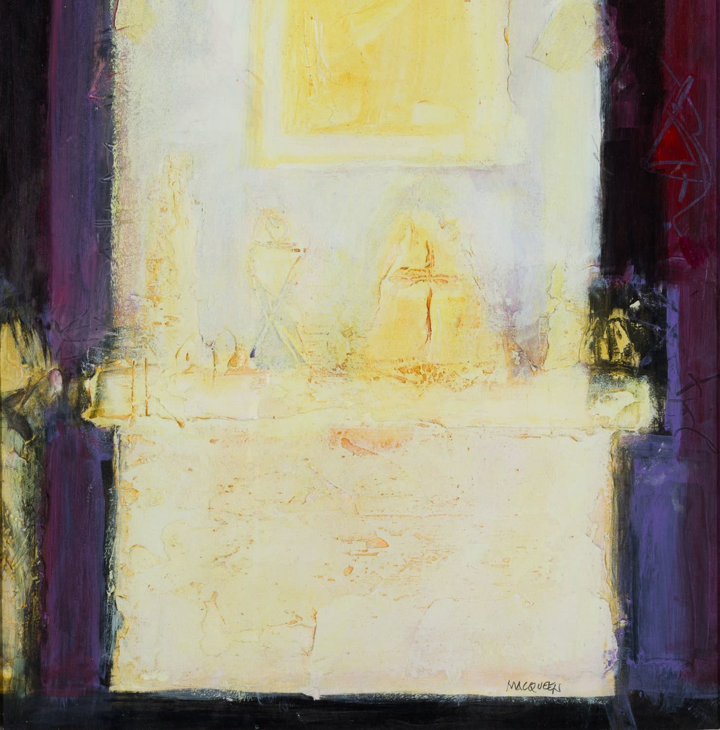 Charles MacQueen RSW RGI, Fountain Venice