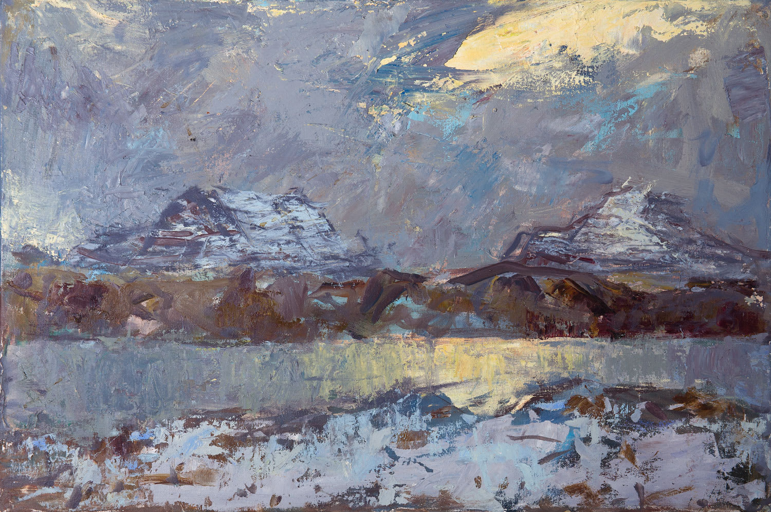 Allan MacDonald, one light source, Cul Mhor