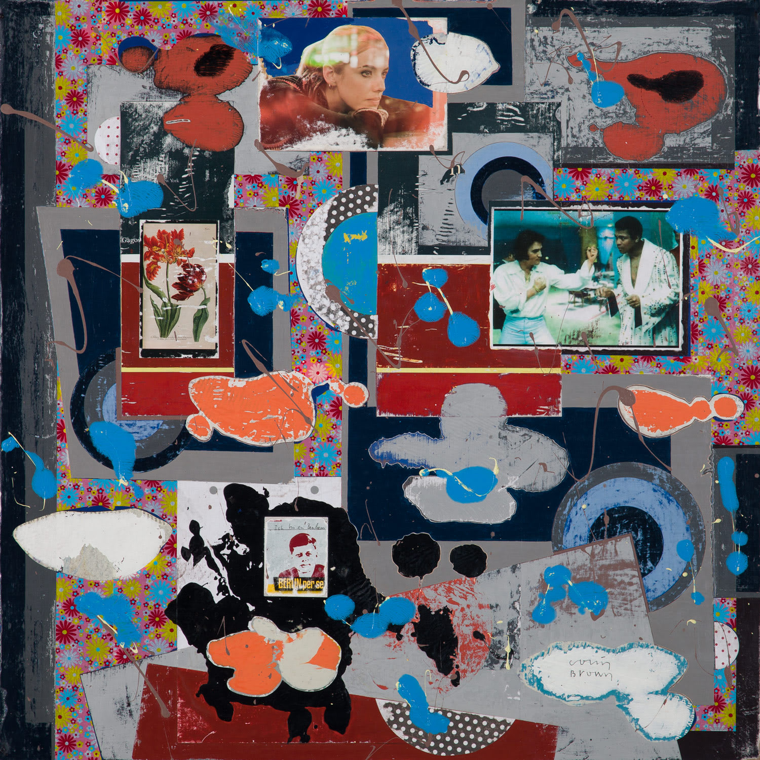 Colin Brown artist | Elvis and Ali | Kilmorack Gallery
