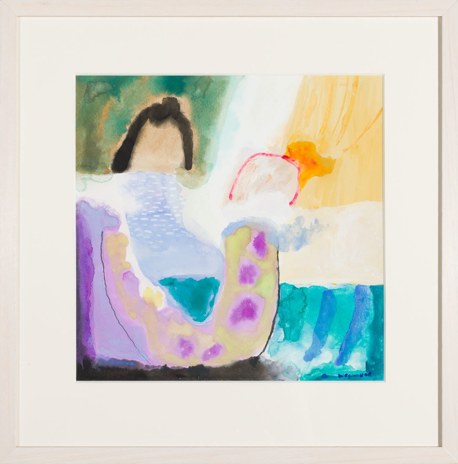 Ann Wegmuller RSW, Small Rock Pool, Gigha 1, 2023