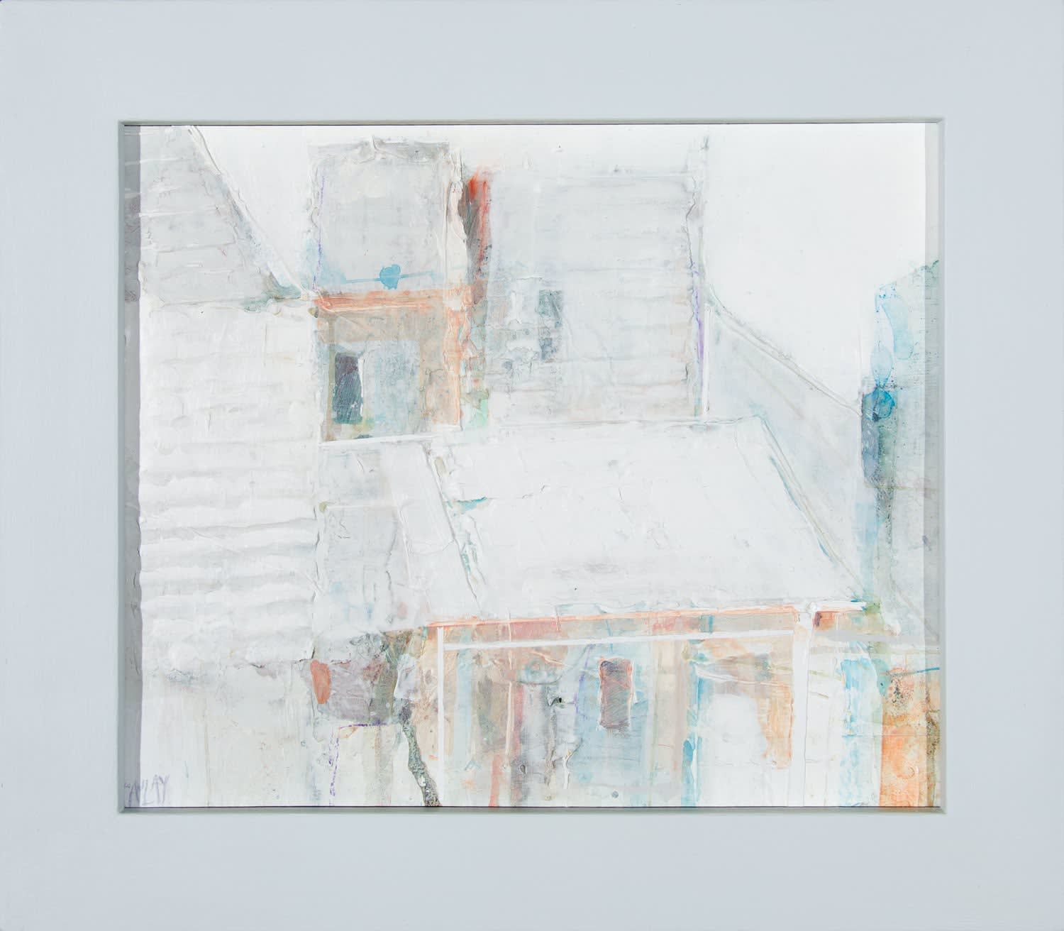 Robert McAulay, Small White Roofs 2, 2022