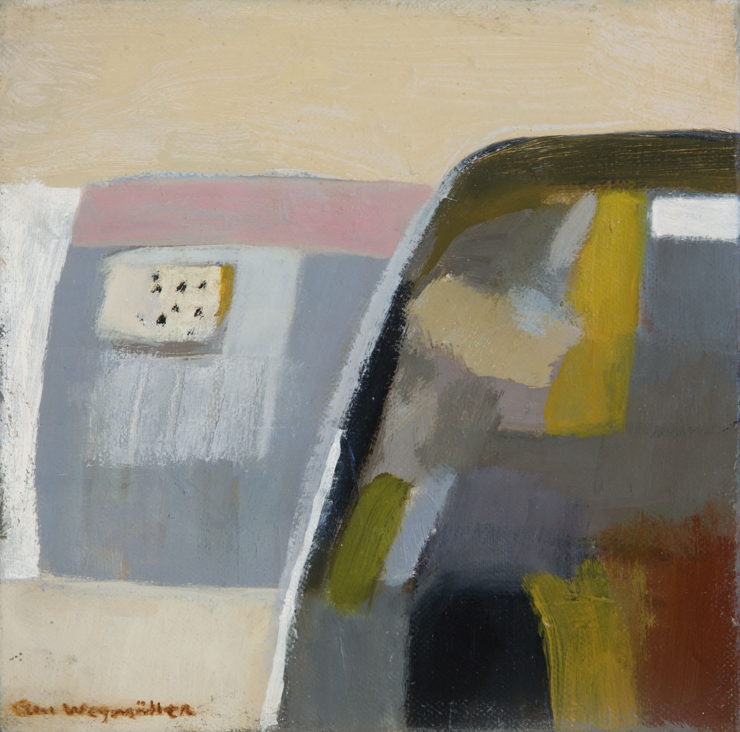 Ann Wegmuller RSW, Hill Fields, Winter 2